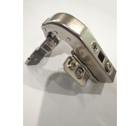 Петля HAFELE Metala D равнолежащая (штольная)  с доводчиком 315.01.740 (с монтажной планкой)