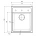 Кухонная мойка FRANKE SIRIUS TECTONITE SID 610-40