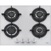Газовая (варочная) поверхность Franke Crystal FHCR 604 4G HE WH C (106.0374.281)