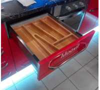 Вкладыш для столовых приборов из натурального дерева